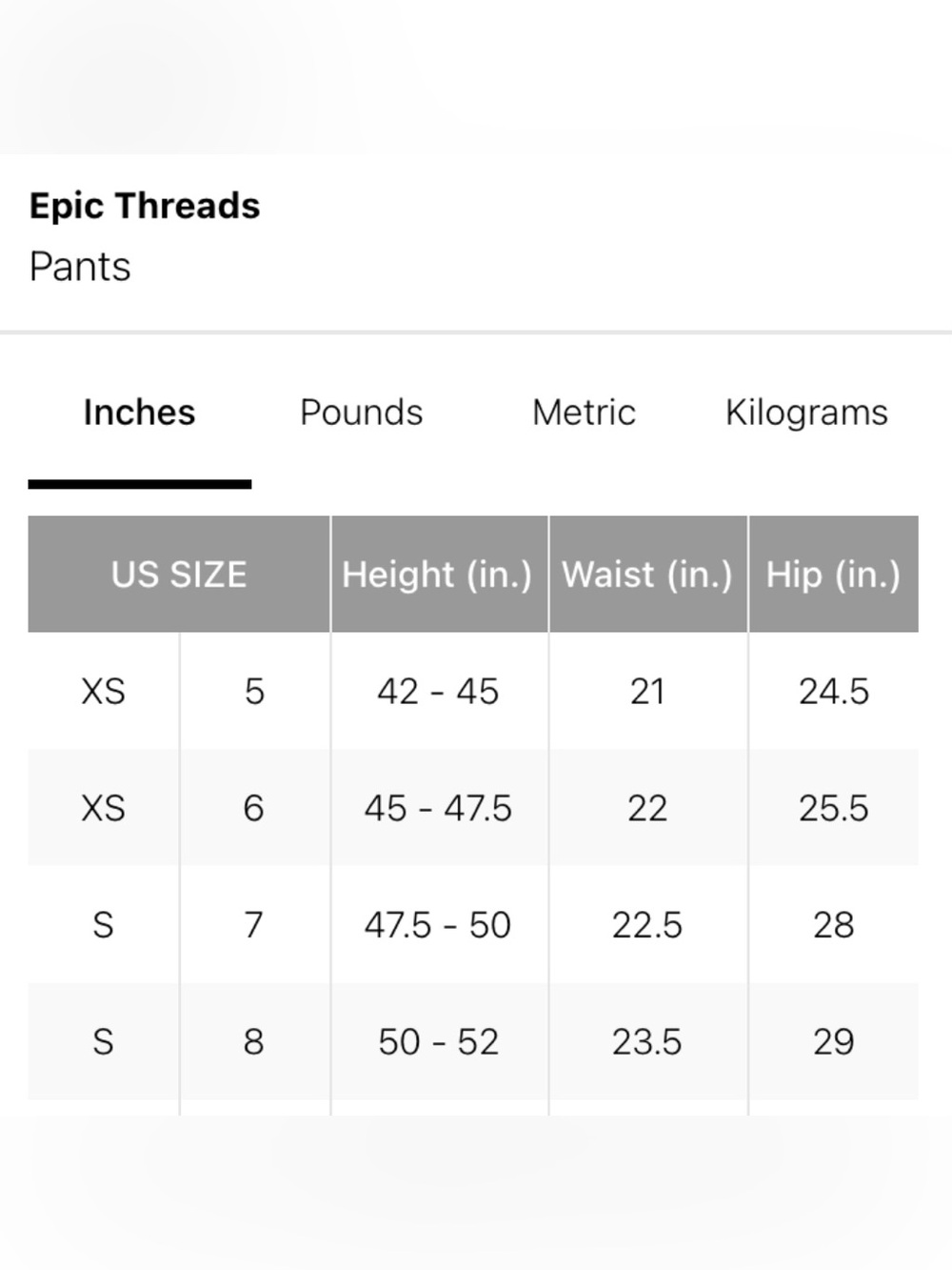 Epic Threads 5/6 Girls~7pcs. - Picture 10 of 11